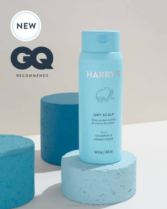 NZ Harry's Dry Scalp 2 in 1 Shampoo & Conditioner 2VDJ33