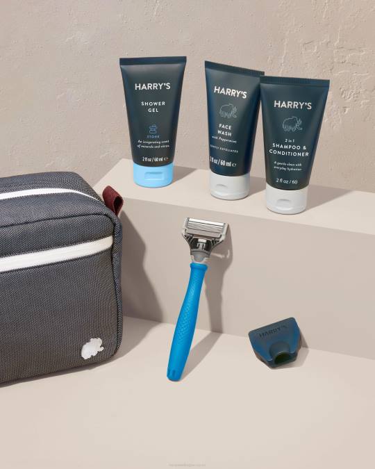 NZ Harry's Shave & Shower Travel Kit 2VDJ10