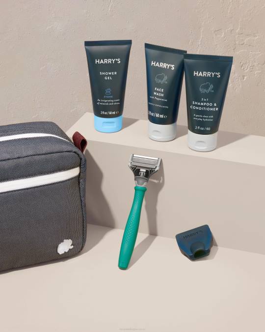 NZ Harry's Shave & Shower Travel Kit 2VDJ11