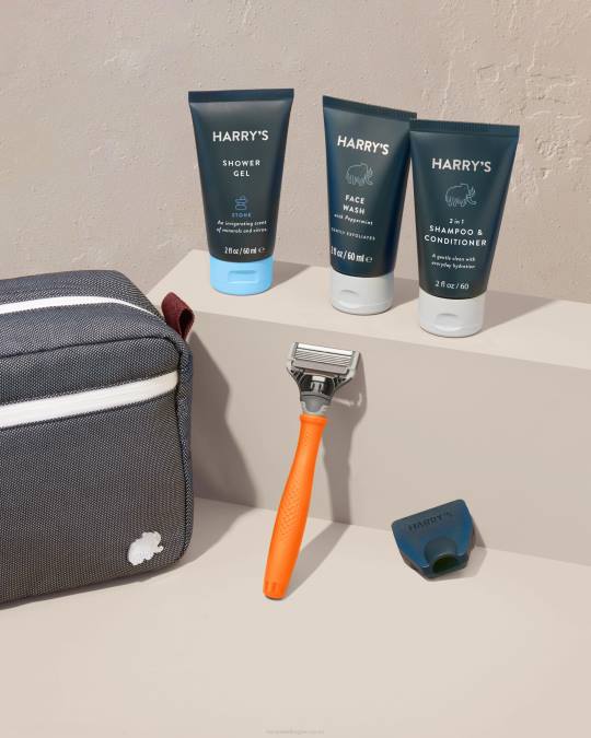 NZ Harry's Shave & Shower Travel Kit 2VDJ9